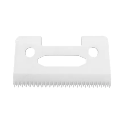 BarberBro. Stagger Tooth Ceramic Cutting Blade for Wahl Clippers - White