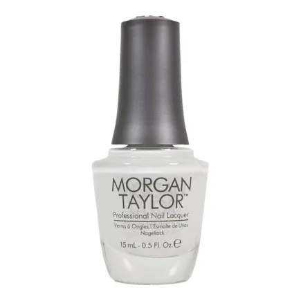 Morgan Taylor Long-lasting, DBP Free Nail Lacquer All White Now 15ml