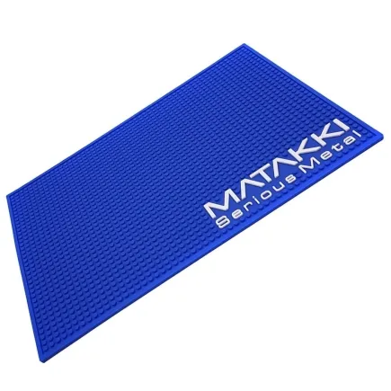 Matakki Rubber Workstation Mat - Blue