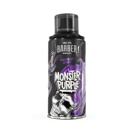 Marmara Barber Temporary Hair Colour Spray Monster Purple 150ml