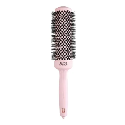 Olivia Garden Expert Blowout Round Hair Brush Speed Pastel Pink 45mm