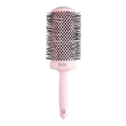 Olivia Garden Expert Blowout Round Hair Brush Speed Pastel Pink 65mm
