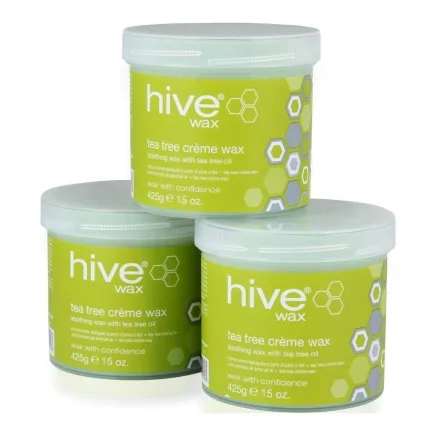 Hive Of Beauty Tea Tree Creme Wax - 3 for 2 Pack