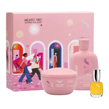 Alfaparf Milano Semi Di Lino Moisture Gift Set