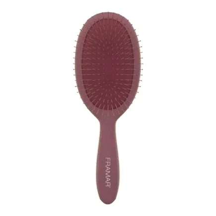 Framar Dark Academia Detangle Brush Maroon