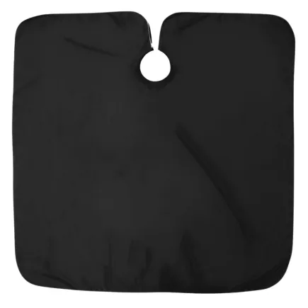 BarberBro. Professional Silicone Neck Cutting Cape - Black