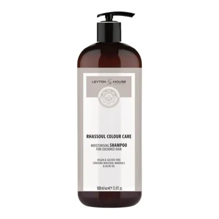 Leyton House Professional Rhassoul Colour Care Moisturising Shampoo 1000ml