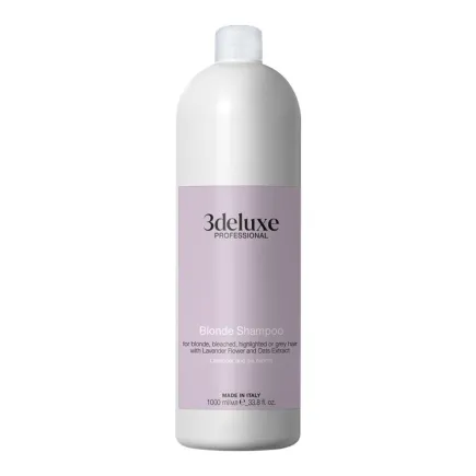 3deluxe Professional Blonde Shampoo 1000ml