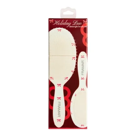 Framar Holiday Brush Duo