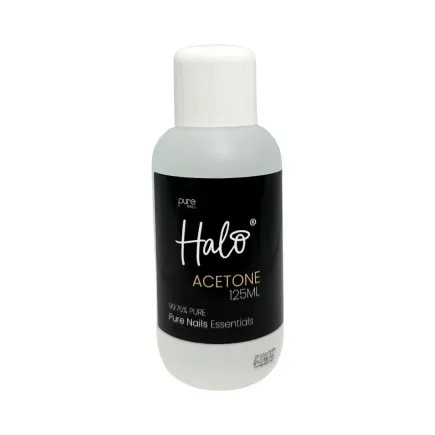 Halo Acetone 97%+ Professional Nail Remover 125ml