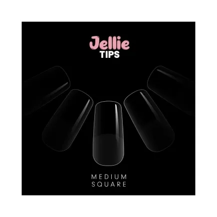 Halo Jellie Nail Tips Square - 480 Pack
