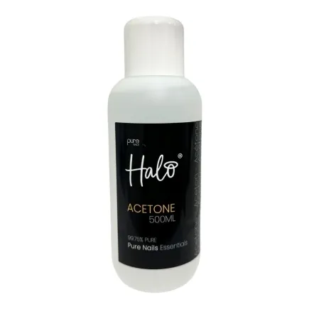 Halo Acetone 97%+ Professional Nail Remover 500ml