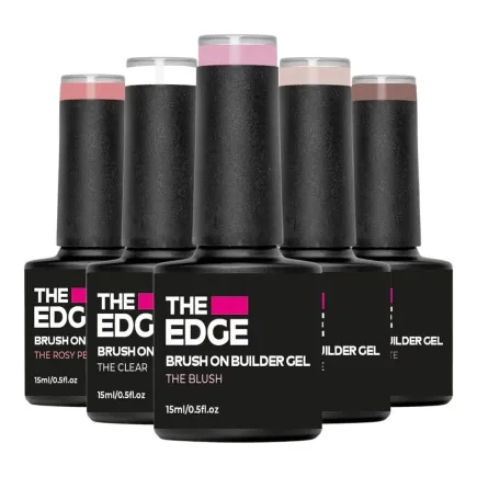 The Edge Brush On Builder Gel Blush 15ml