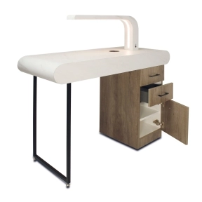 REM Monaco Nail Table with Light - 2 Positions