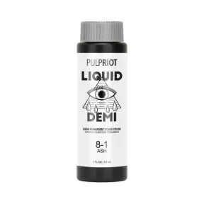 Pulp Riot Liquid Demi-Permanent Colour Ash 8.1 60ml