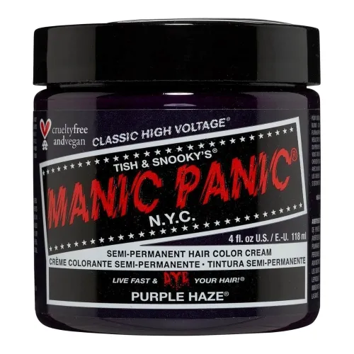 Manic Panic Classic High Voltage Semi Permanent Hair Colour Purple Haze 236ml