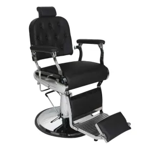 Salon Fit Empire Barber Chair Black