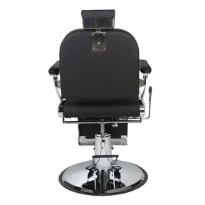 Salon Fit Empire Barber Chair Black