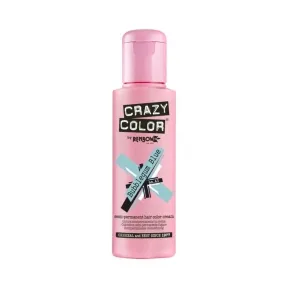 Crazy Color Semi Permanent Hair Colour Cream - Bubblegum Blue 100ml