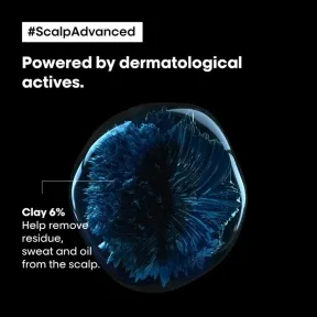 L'Oréal Professionnel Serie Expert Scalp Advanced Anti-Oiliness 2-IN-1 Deep Purifier Clay Mask 250ml
