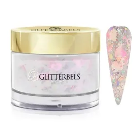 Glitterbels Pre Mixed Glitter Acrylic Powder - I Heart You 28g