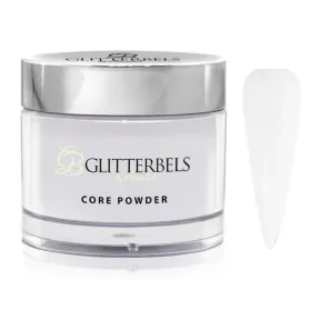 Glitterbels Core Acrylic Powder - Snowdrops White 56g