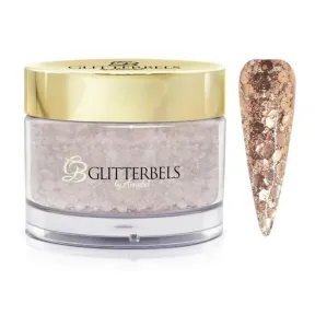 Glitterbels Pre Mixed Glitter Acrylic Powder - Toasted Marshmallow 28g