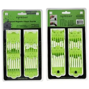 Supreme Trimmer Magnetic Guards For Clippers - Acid Green