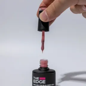 The Edge Brush On Builder Gel Rosy Peach 15ml