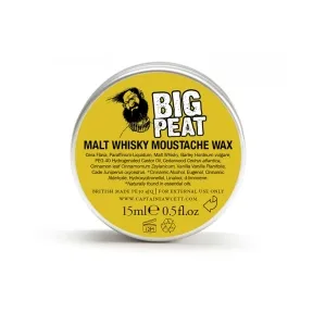 Captain Fawcett BIG PEAT Whisky Moustache Wax 15ml