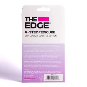 The Edge Lavender Pedicure - 4 Step Pedicure Kit