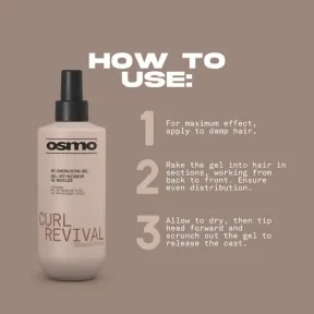 Osmo Curl Revival Re-Energising Gel Curl Revival Gel 250ml