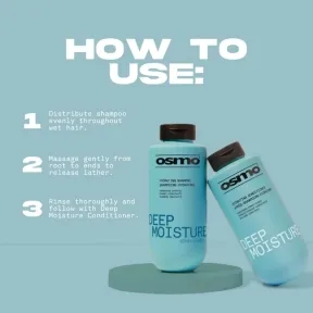 OSMO Deep Moisture Hydrating Shampoo 1000ml