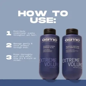 OSMO Extreme Volume Volumising Conditioner 400ml