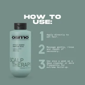 OSMO Scalp Therapy Detoxify Shampoo Clarifying Shampoo 400ml