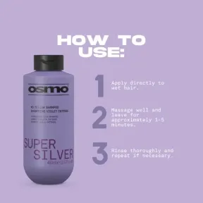 OSMO Super Silver No Yellow Shampoo 400ml