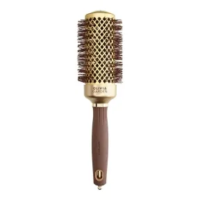 Olivia Garden Expert Blowout Round Hair Brush Shine Gold & Brown 45mm
