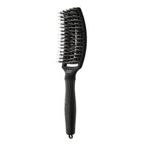 Olivia Garden Fingerbrush Boar & Nylon Black Medium