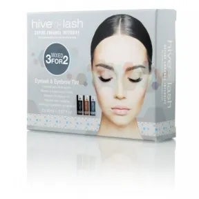 Hive Of Beauty 3 for 2 Mixed Lash & Brow Tint Pack
