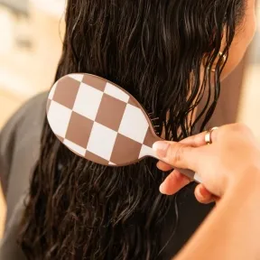 Framar Checked Out Chocolate - Detangle Brush
