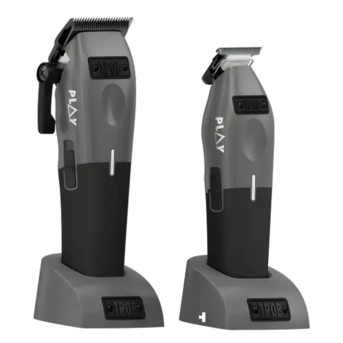 TPOB PLAY Gun Metal Grey Bundle (Clipper & Trimmer)