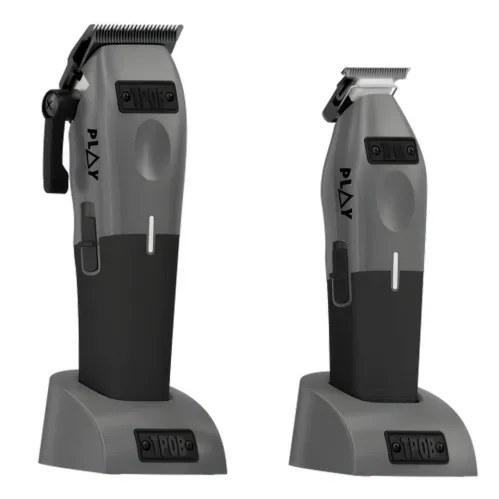 TPOB PLAY Gun Metal Grey Bundle (Clipper & Trimmer)