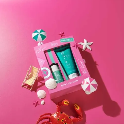 Bare by Vogue Jet Set and Glow Self Tan Christmas Gift Set