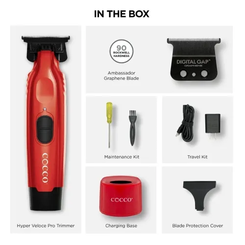 Cocco Hyper Veloce Pro Trimmer - Red
