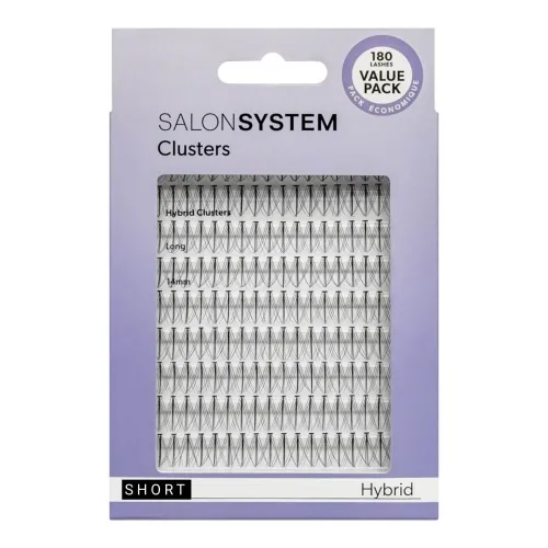 Salon System Hybrid Cluster Lashes Value Pack - Short