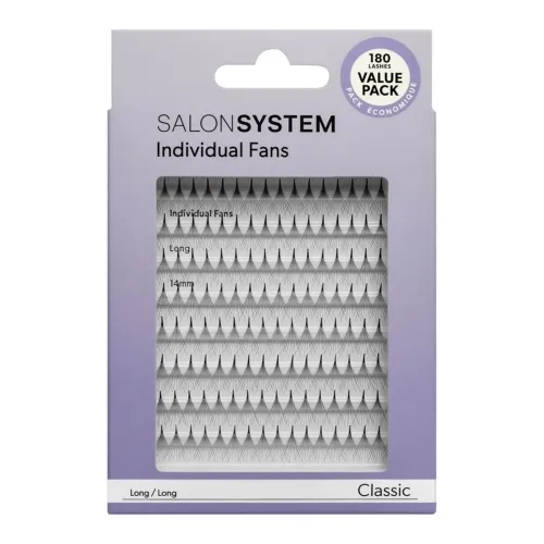 Salon System Individual Fans Value Pack - Long