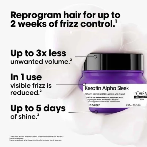 L'Oréal Professionnel Serie Expert Keratin Alpha Sleek Mask 250ml
