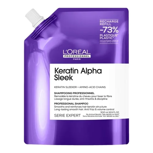 L'Oréal Professionnel Serie Expert Keratin Alpha Sleek Shampoo Refill 1000ml