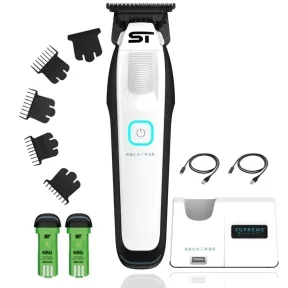 Supreme Trimmer Recharge Cordless Trimmer - White