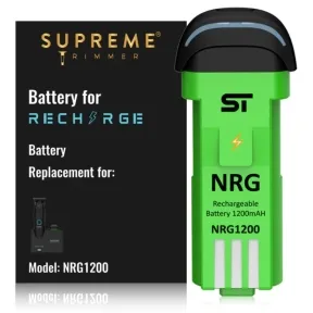 Supreme Trimmer Recharge Replacement Battery